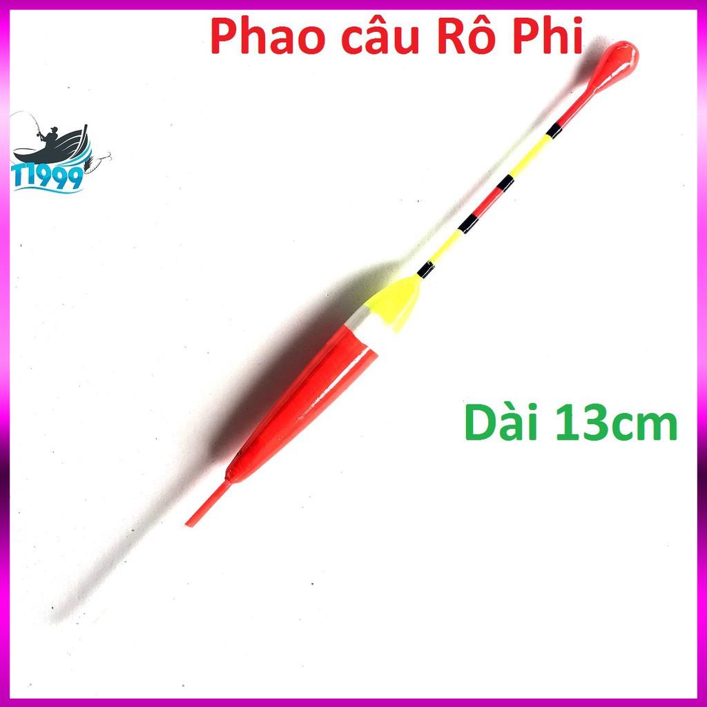 🐬 xả kho rẻ xả kho rẻ Phao câu đài T1999 Vàng Đỏ , Chuyên câu rô , dài 13cm siêu bền 🐬