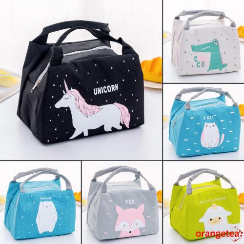 Túi vải canvas đựng đồ ăn trưa kiểu dáng động vật dễ thương | BigBuy360 - bigbuy360.vn