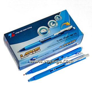 [MUA SỈ GIẢM 10%] Bút bi, Viết bi bấm Thiên Long TL-095 Laris (20c/h) xanh