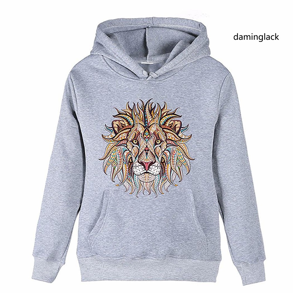DAMH_Fashion DIY Lion Iron-on Heat Transfer Clothes Patches Stickers Applique Decor