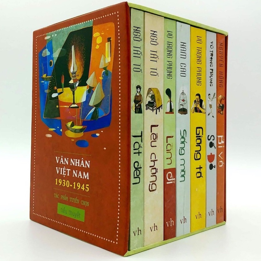 Sách : Bộ Văn Nhân Việt Nam 1930-1945 - Tác Phẩm Tuyển Chọn: Tiểu Thuyết