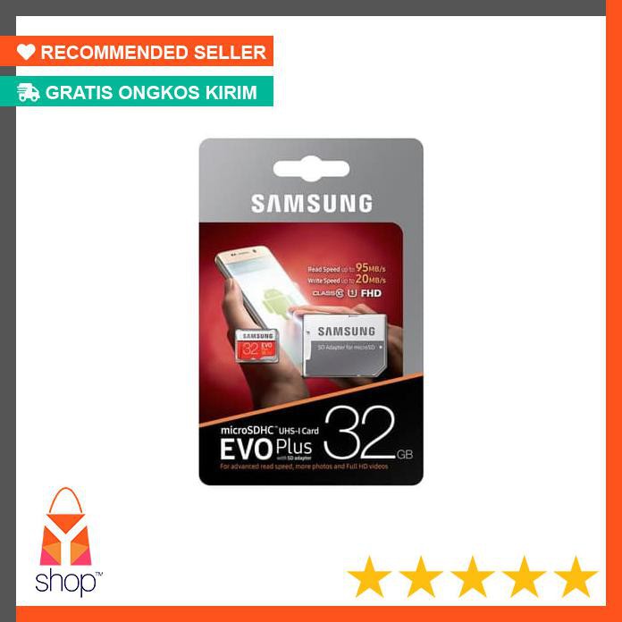 Bộ Chuyển Đổi Samsung Microsd Evo Plus 32gb + Adapter 10 Yrs (fs)