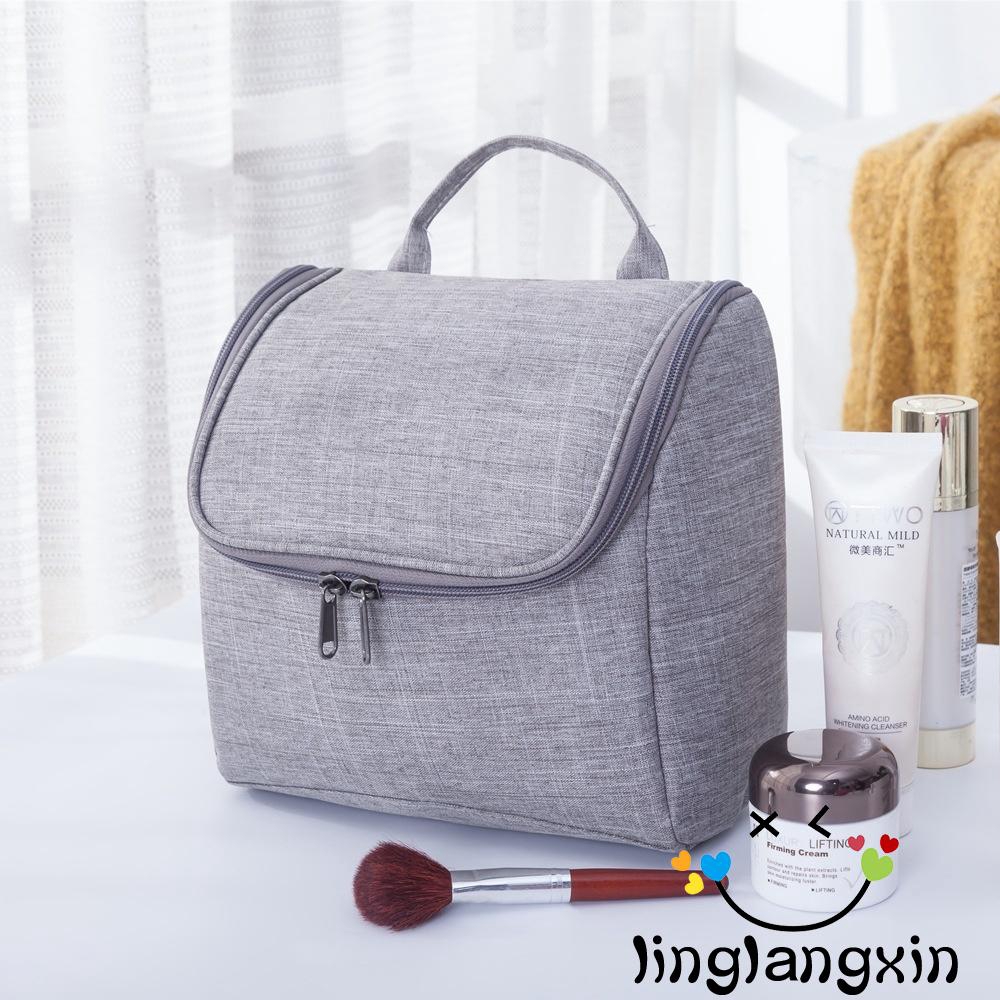 Travel Cosmetic Makeup Bag Portable Toiletry Hanging Pouch Organizer Storage