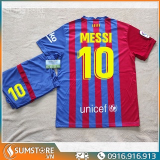 Đồ thể thao bóng đá đẹp,áo đấu messi đen