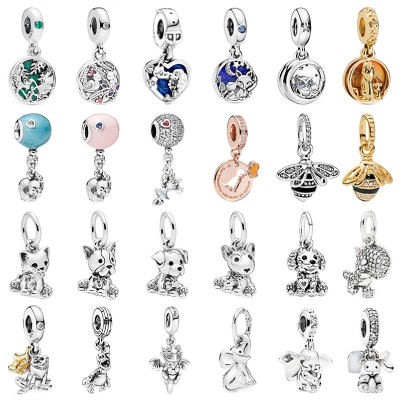 Vòng Tay Chuỗi Hạt Hình Động Vật/Chó/Mèo/Sướm/Ngựa/Ngựa/Sướm Bằng Hợp Kim Kiểu Dáng Mới Sáng Tạo 2022