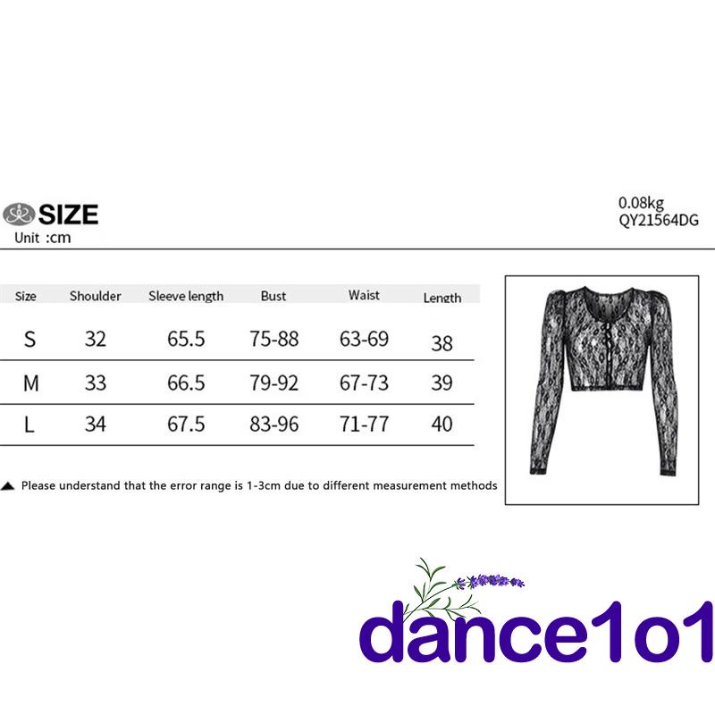 Áo croptop tay dài cổ chữ V phối ren quyến rũ dành cho nữ