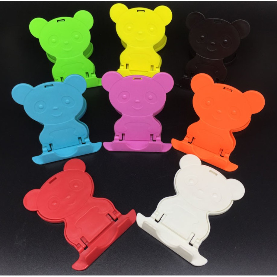 Giá Đỡ Điện Thoại Hình Gấu Có Thể Gấp Gọn Tiện Dụng