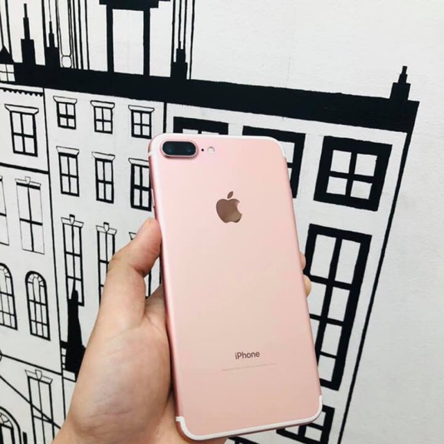 { Chính Hãng } iphone 7plus 128Gb hồng ( Nhập lại của Khách. Mới 99%)