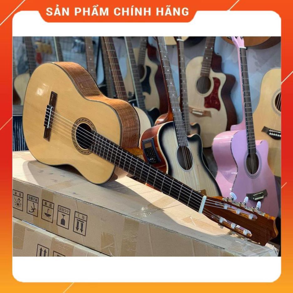 [Hàng chuẩn loại 1] Đàn Guitar, Đàn Ghita Classic SKC - 30 Gỗ Thịt Hồng Đào Dây Nilon( Hàng Có Sẵn)