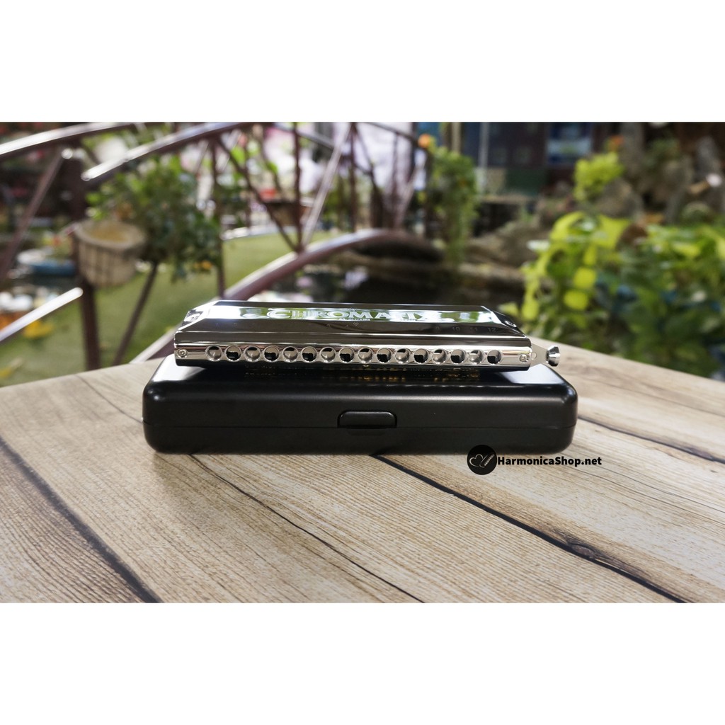 Kèn Harmonica SUZUKI CHROMATIX SCX-64 (16 LỖ) cao cấp