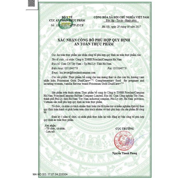 Sữa Frisomum Gold 900g