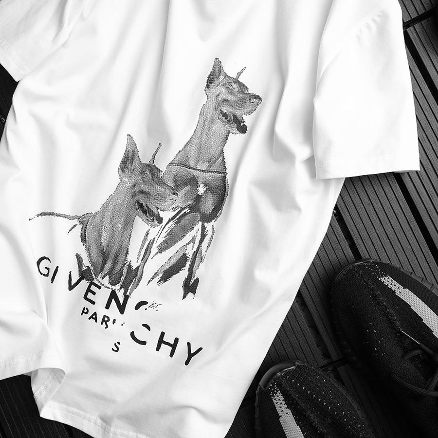 [Ảnh thật] [VNXK] Áo thun tay lỡ nam nữ Cotton oversize form rộng mẫu chó săn