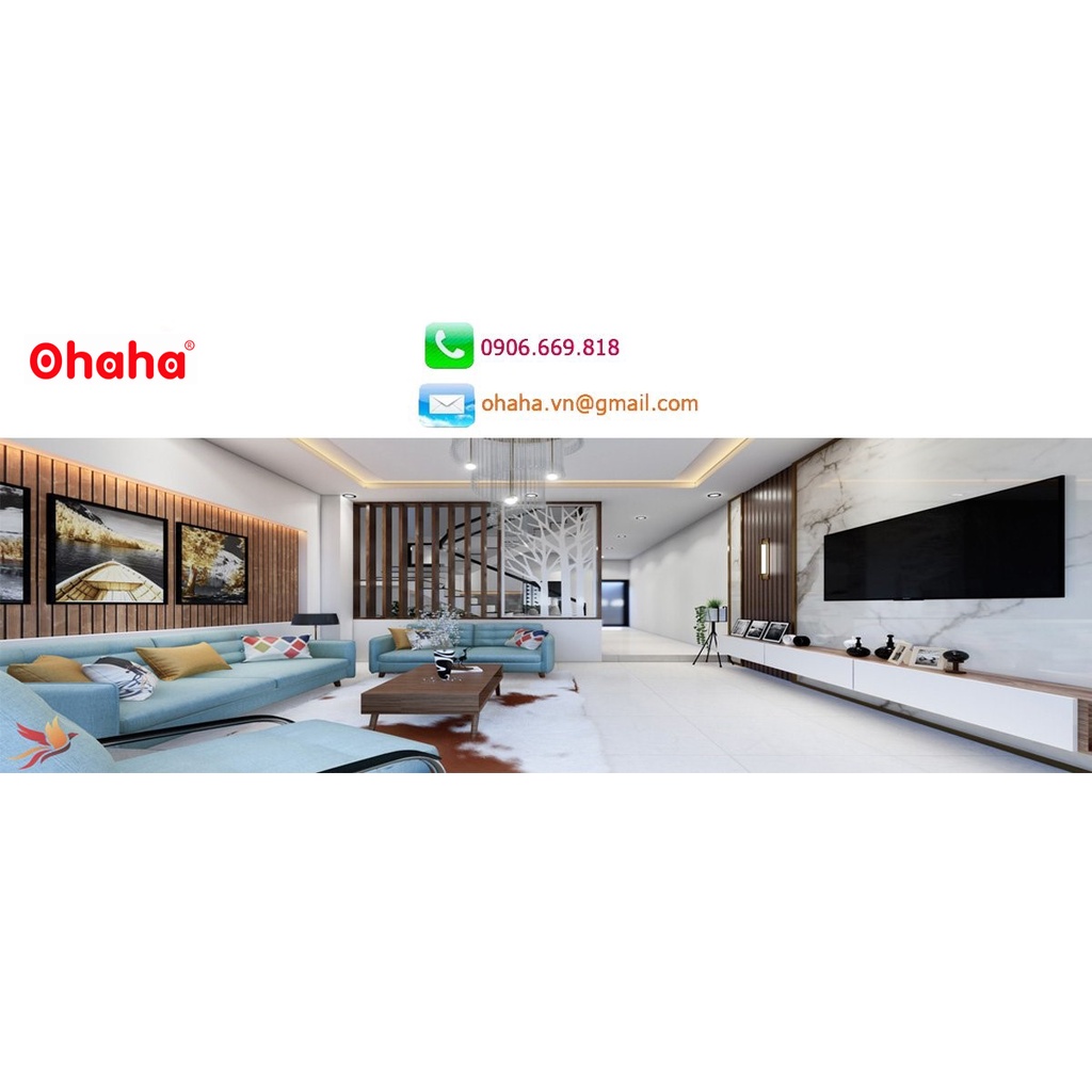 Giường Ngủ Gỗ Hiện Đại GN106-OHAHA- Kiểu Nội Thất Lắp Ráp