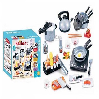 Bộ đồ chơi nấu ăn 36 món cho bé kitchen, tetosi