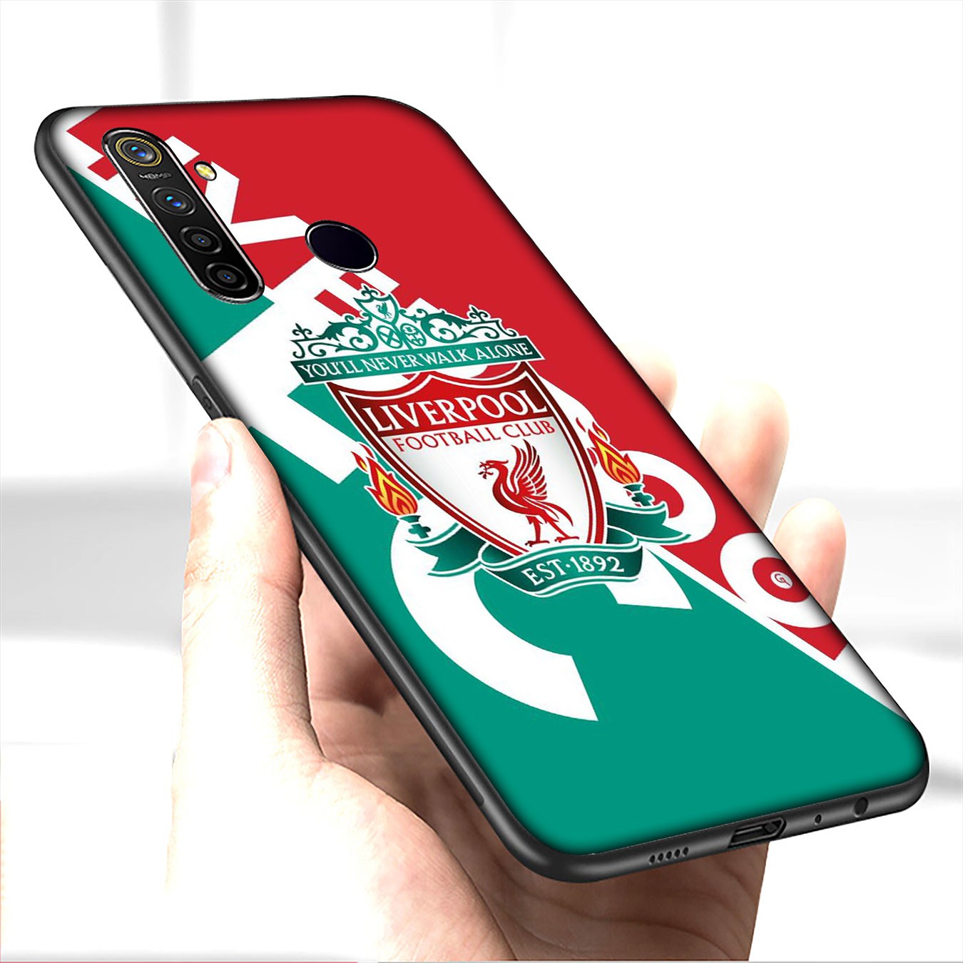 Ốp điện thoại silicon mềm in logo Liverpool màu đỏ cho Huawei P30 Pro Lite Y6 Y7 Y9 Prime 2019 2018 Y9Prime