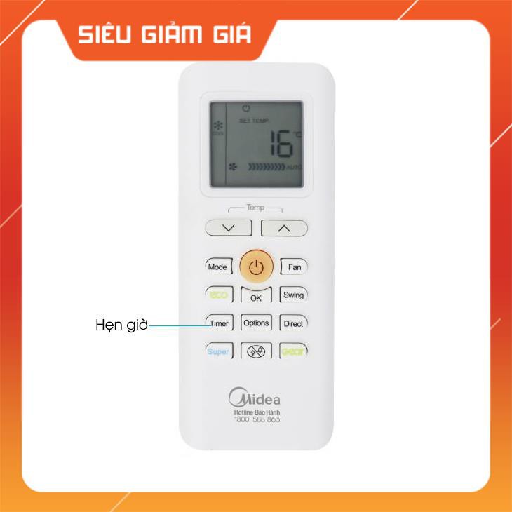 Remote điều khiển điều hoà máy lạnh Midea Media - Giá tốt nhất