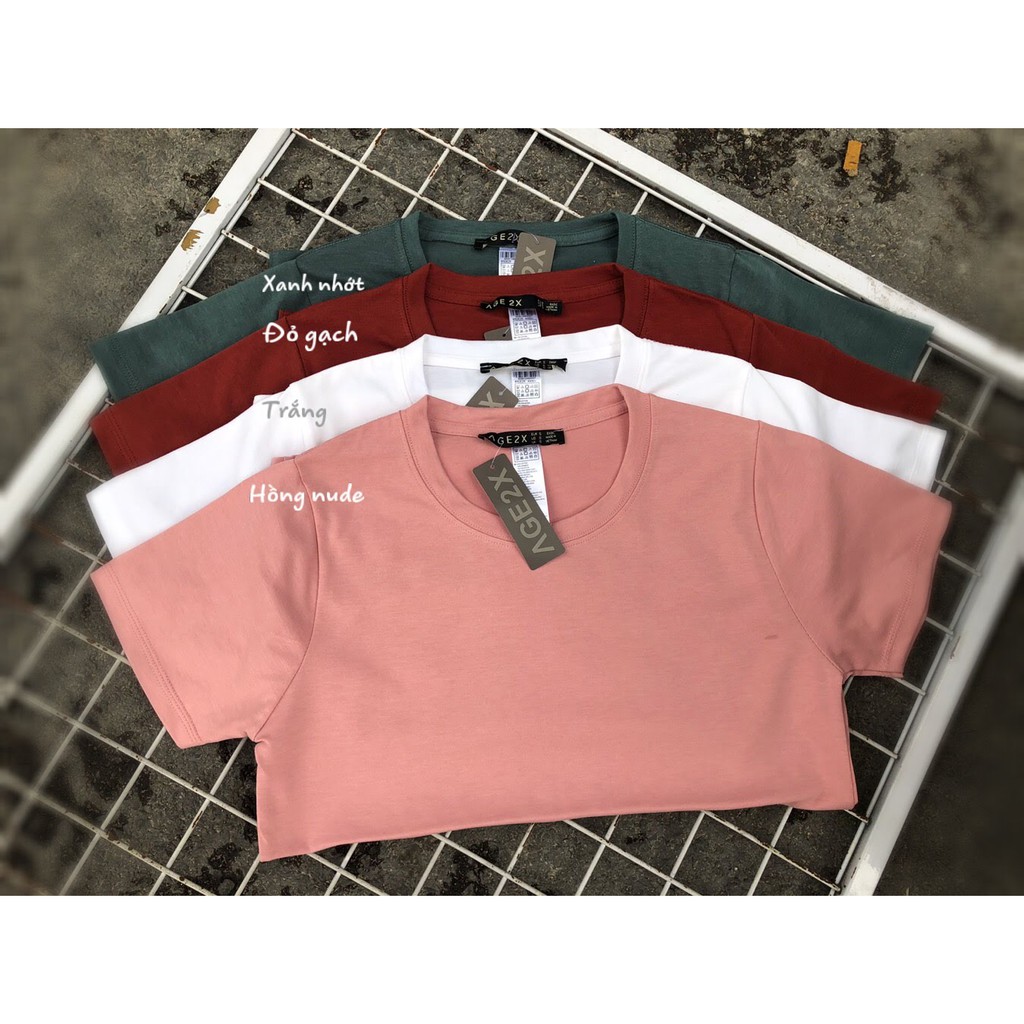 ✅ CHÁY HÀNG ✅ COMBO 4 ÁO THUN CHÍNH HÃNG AGE2X
