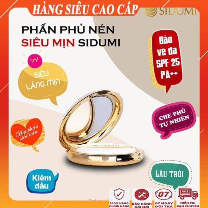 [ FreeShip - MUA 1 TẶNG 1 ] Phấn phủ kiềm dầu, siêu mịn, siêu đẹp, siêu cao cấp/ Phấn phủ kim cương Sidumi hàn quốc