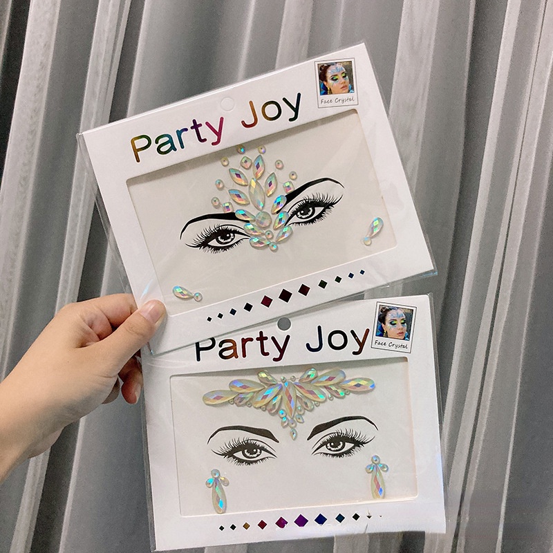 Hình Xăm Dán Bằng Nhựa Acrylic Phát Quang Phong Cách Halloween Độc Đáo