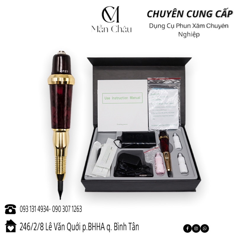 Máy Tạo Sợi Và Phun Điêu Khắc Mày Môi Giansun 9430