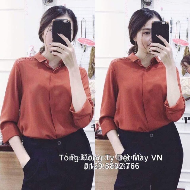 Áo sơ mi Lụa Hàn | BigBuy360 - bigbuy360.vn