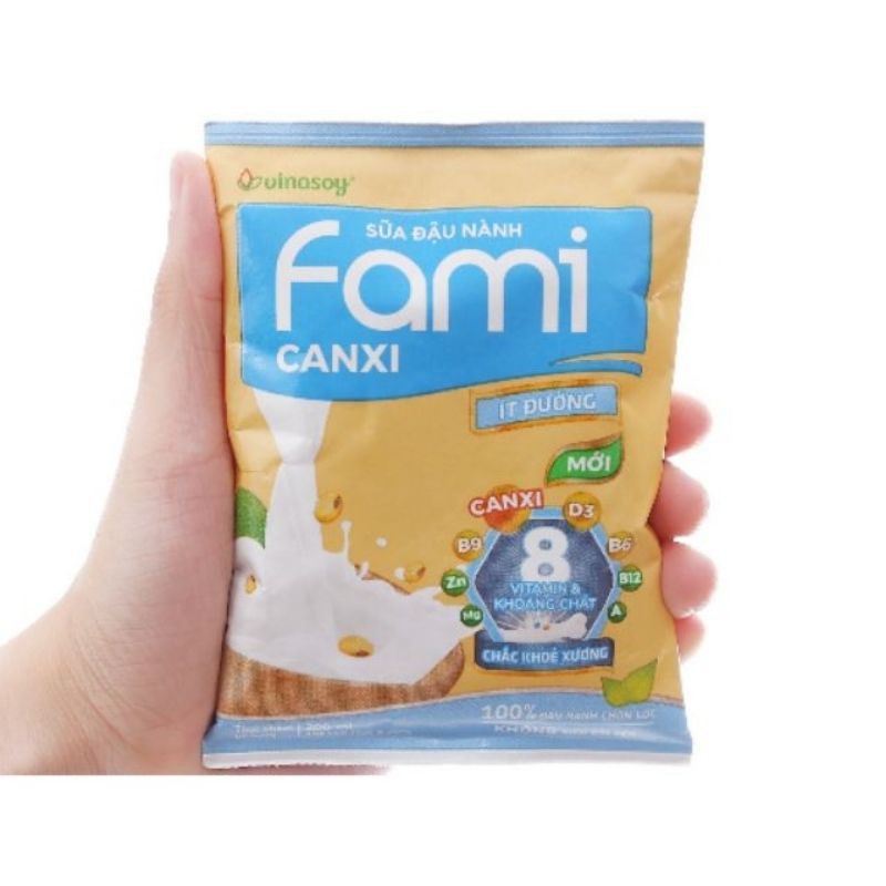 Sữa đậu nành fami bịch 200ml