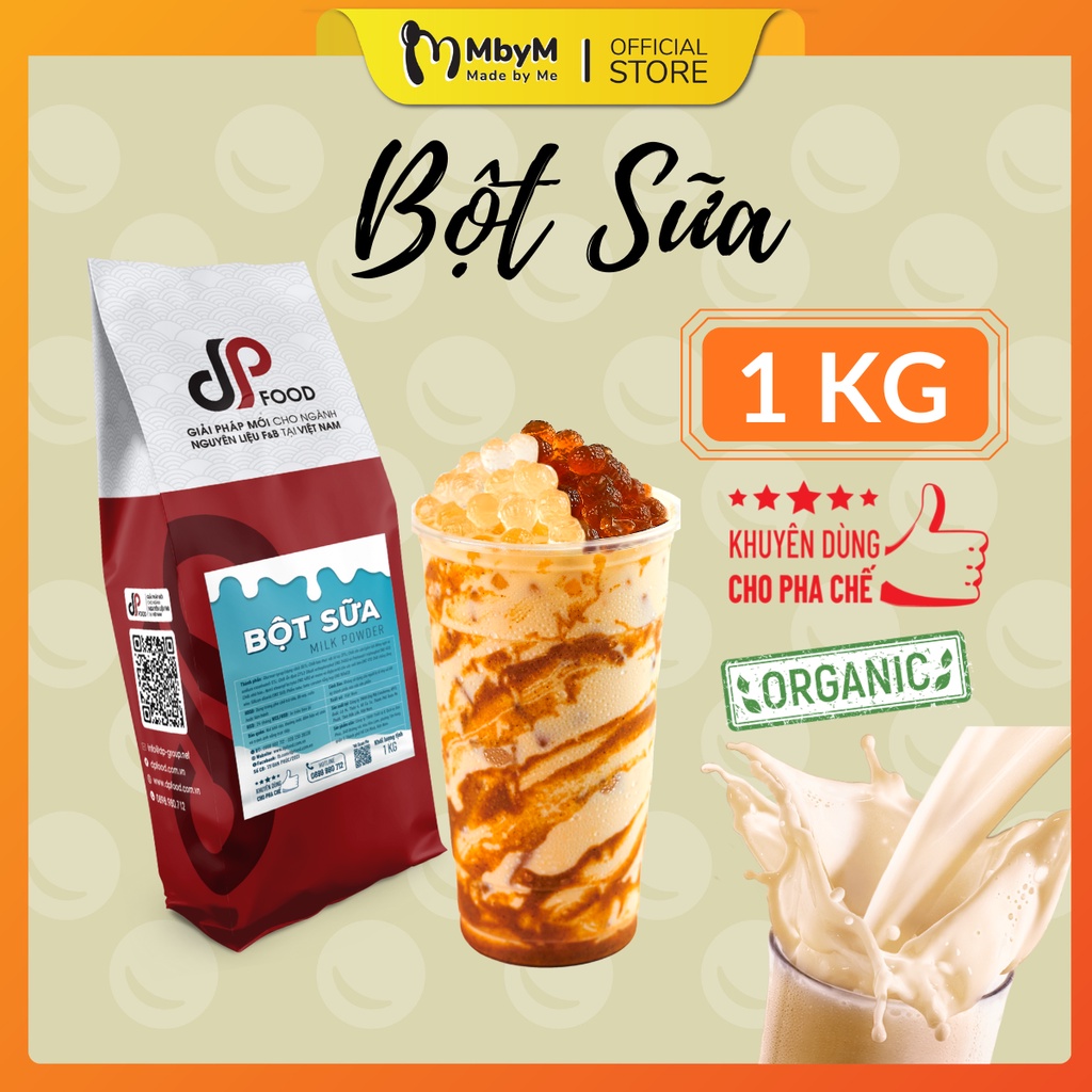 Bột Sữa Béo DPFOOD Dùng Để Pha Trà Sữa