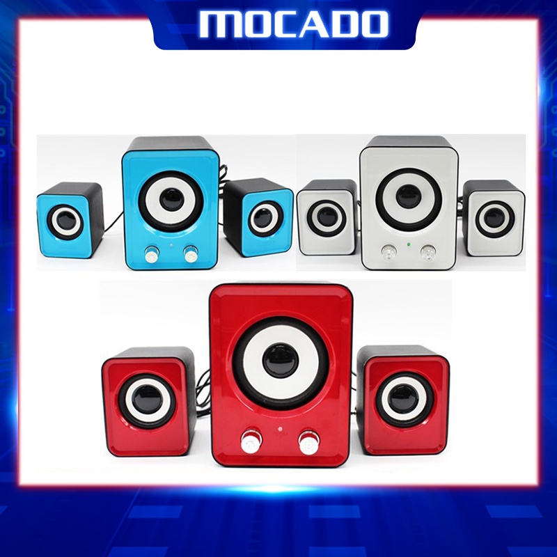 Loa máy tính để bàn mini loa vi tính cây bàn pc bass mạnh MOCADO FT202