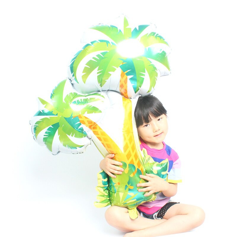 Bóng Tráng Nhôm Hình Cây Dừa Đôi Trang Trí Sinh Nhật