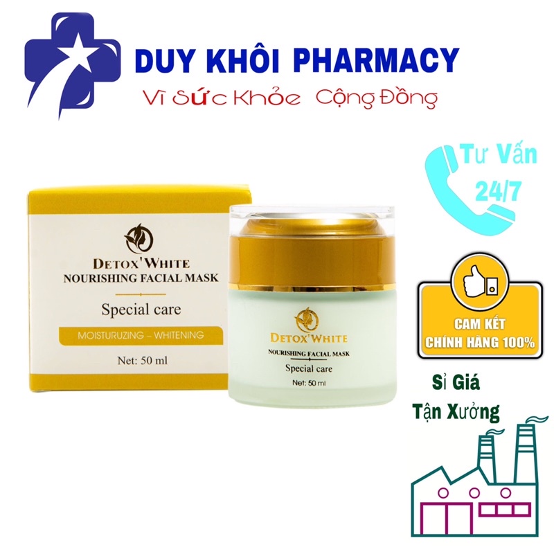 Mặt Nạ Hút Chân Nám Detox White