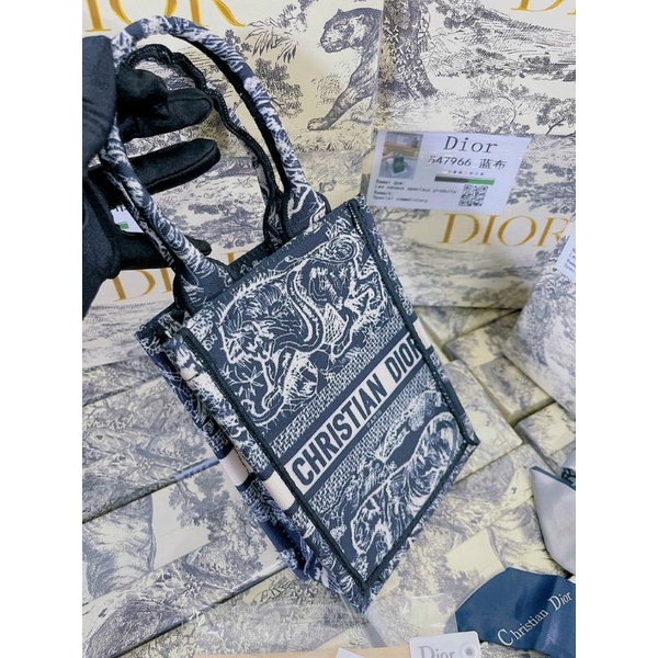 Túi Thổ Cẩm Book Tote Mini Size 14°18 Fullbox