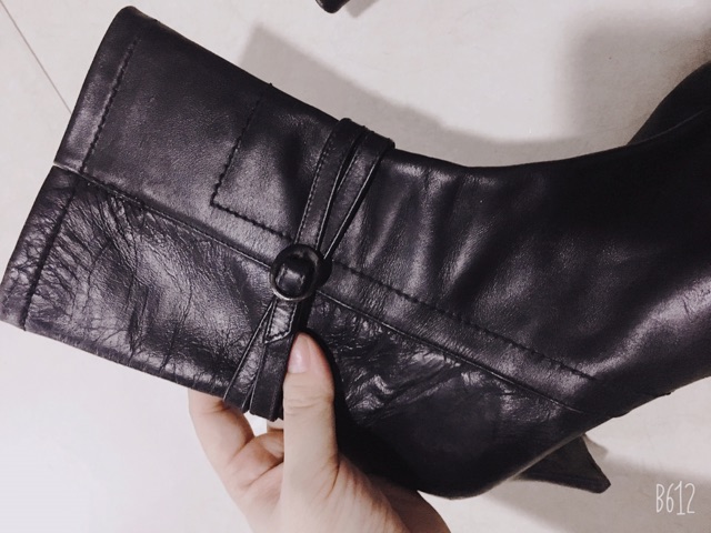 Boot bốt da thật sz35-36
