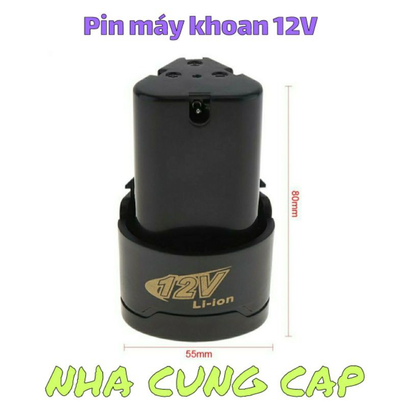 PIN MÁY KHOAN 12V 3S 15.00MAH