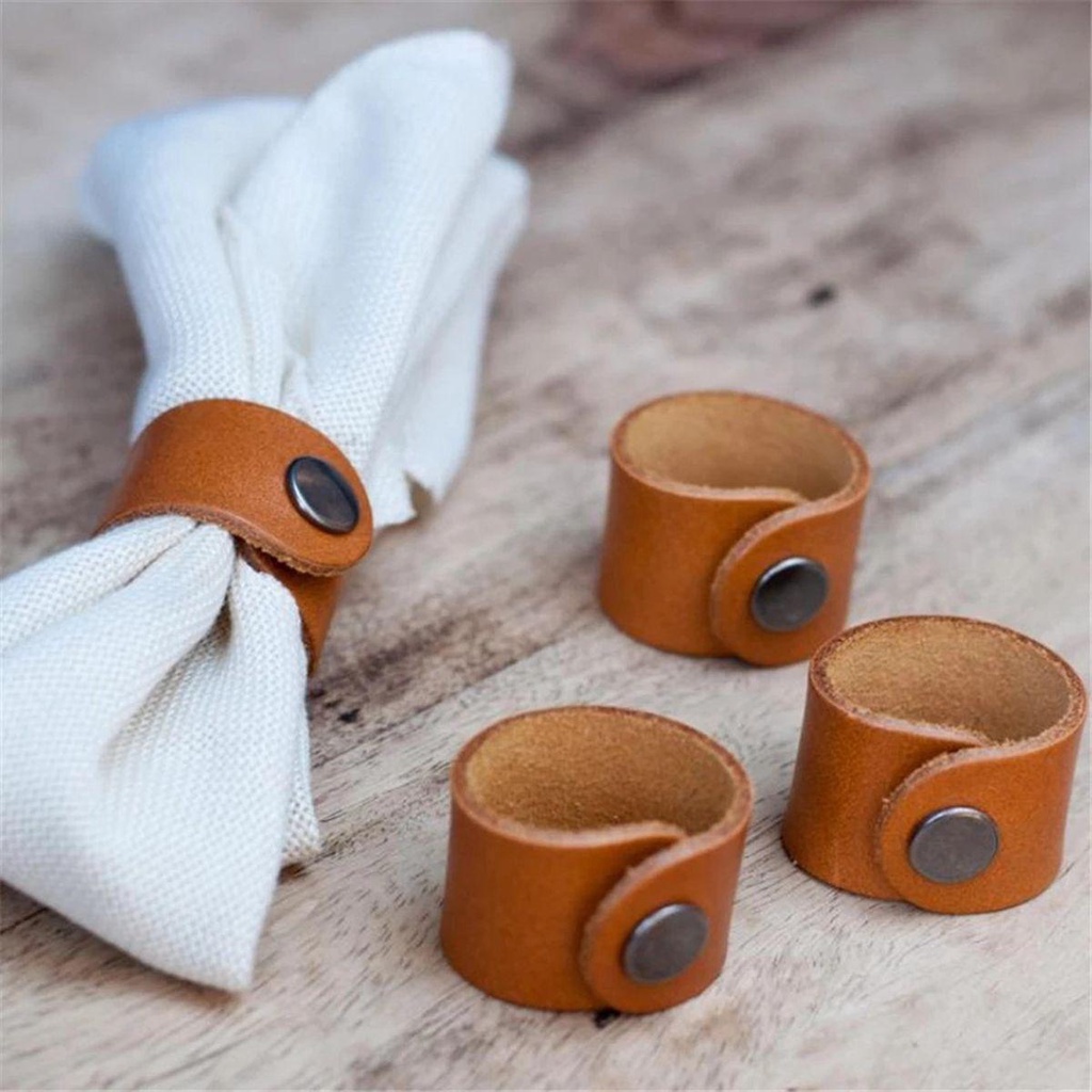 Vòng Giữ Khăn Ăn Bằng Tre Tự Nhiên Tiện Dụng Cho Nhà Bếp