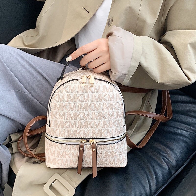 1808-2# Balo Vân Chữ M K 2 Màu