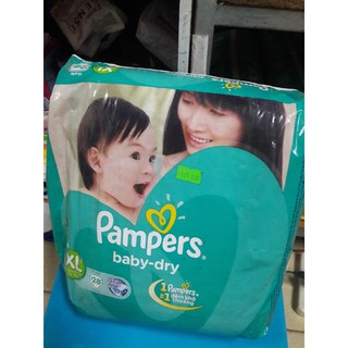 Bỉm tã dán pampers XL28