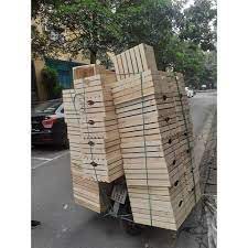 Hộp gỗ pallet| Kệ đựng sách làm bằng pallet 30 x 40 x S20
