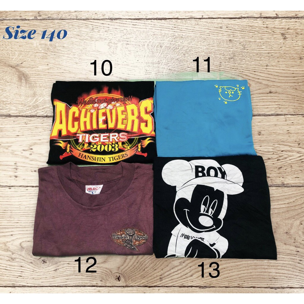 Áo thun cho bé trai 24-27kg