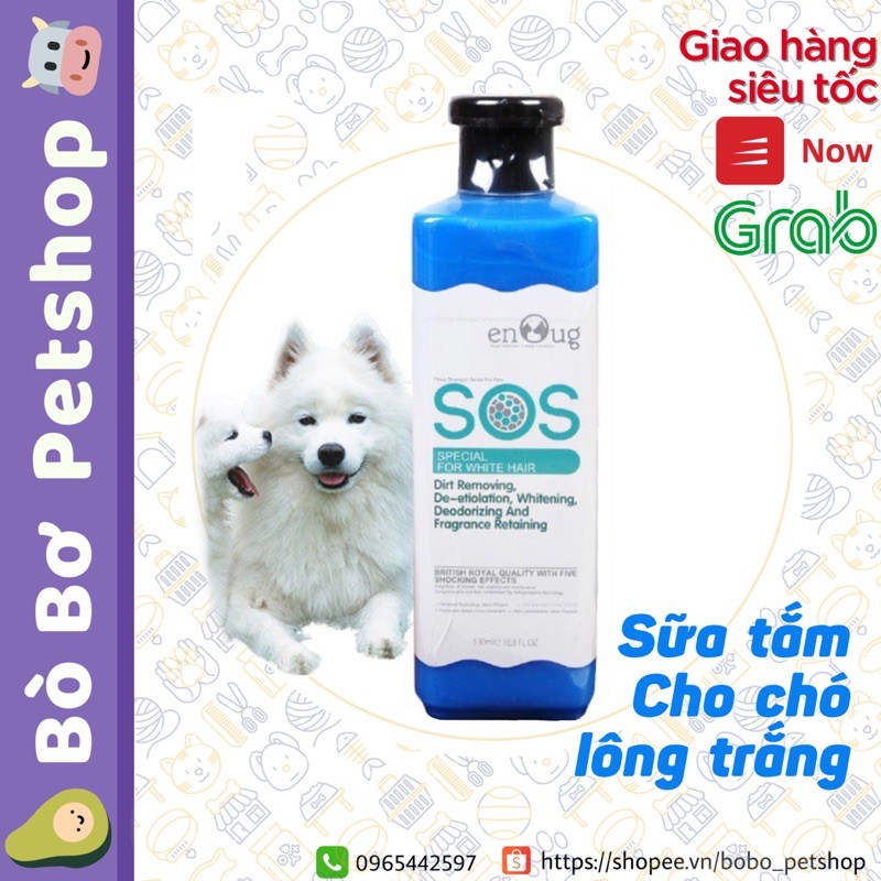 Sữa tắm cho chó mèo SOS - 530ml