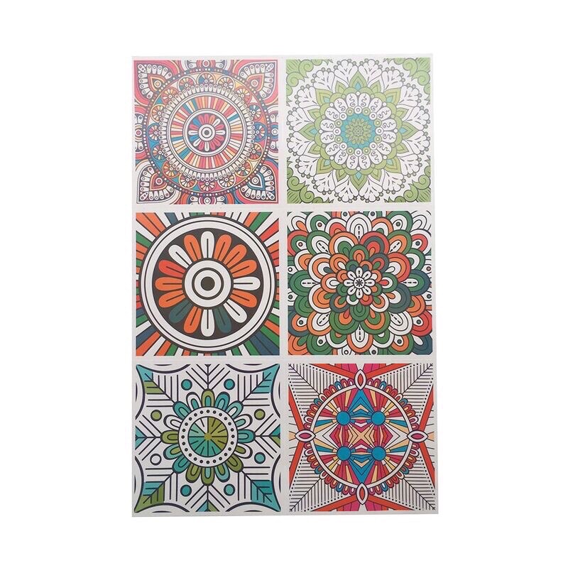 Decal gạch thổ cẩm 15x15cm