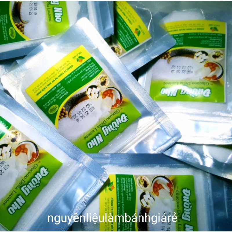 100gr đường nho Pháp làm tào phớ tàu hũ...siêu ngon