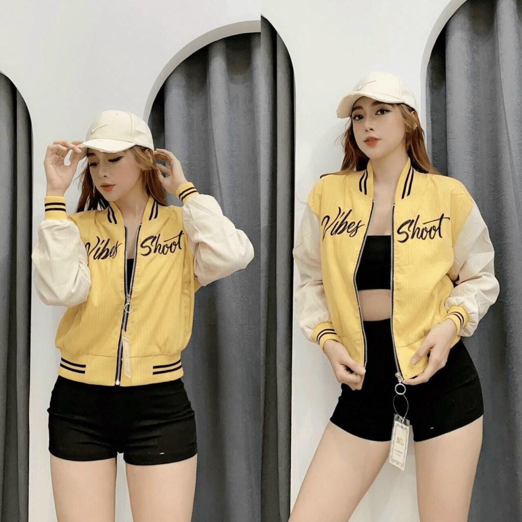 ÁO KHOÁC NỈ DÙ 2 LỚP NỮ THỜI TRANG CỰC XINH XẮN , THỜI TRANG HOTTREND 2022 KOKO MI