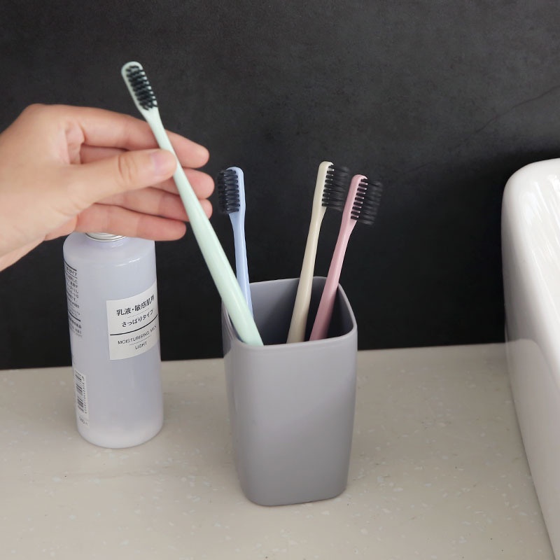 Bàn Chải Đánh Răng Người Lớn - Sợi Nano Mềm Mại Cán Lúa Mạch