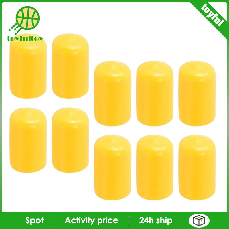 Set 10 Vỏ Bọc Bảo Vệ Đầu Cơ Bida Bằng Cao Su