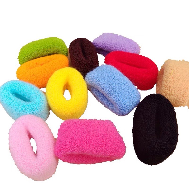 Dây buộc/búi tóc hình bánh donut