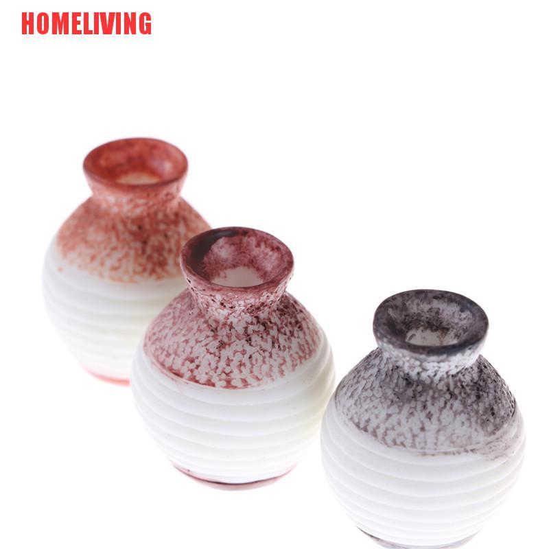 Bình Hoa Bằng Sứ Dùng Trang Trí Nhà Búp Bê DIY