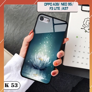 Ốp lưng kính cường lực cho điện thoại Oppo A39/ Neo 9s/ F3 Lite/ A57
