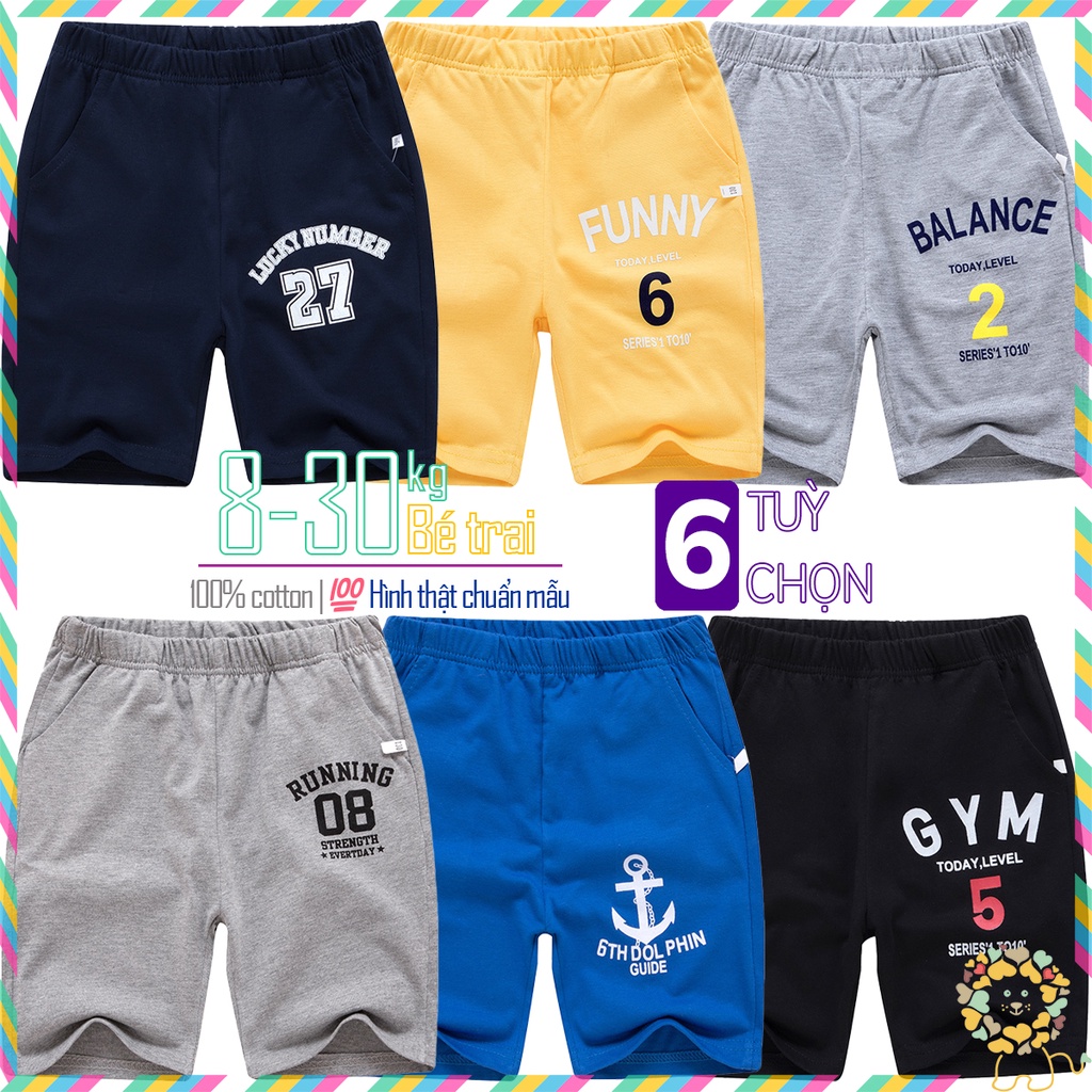 Quần trẻ em size đại quần áo cho bé lớn chất cotton thấm mồ hôi thoáng mát
