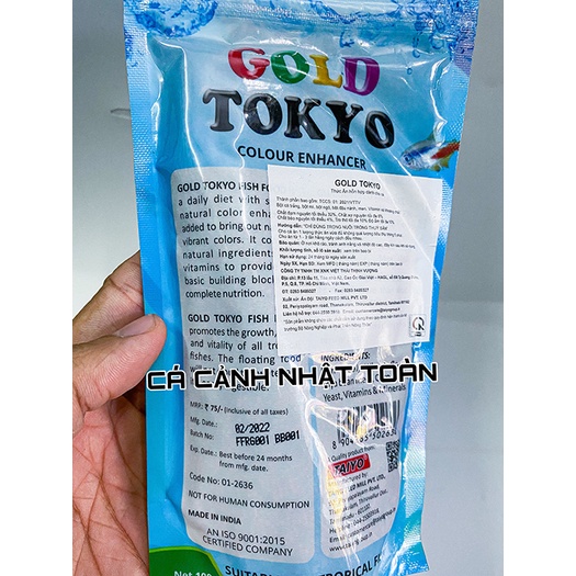 GOLD TOKYO THỨC ĂN CAO CẤP CHO CÁC LOẠI CÁ CẢNH