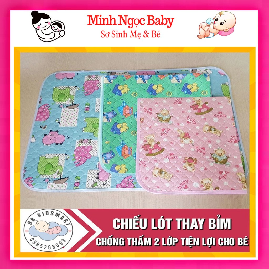 LÓT CHỐNG THẤM🌺FREESHIP🌺Miếng lót nhựa chống thấm loại to cho bé sơ sinh